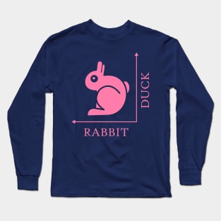 Duck Rabbit Illusion Long Sleeve T-Shirt